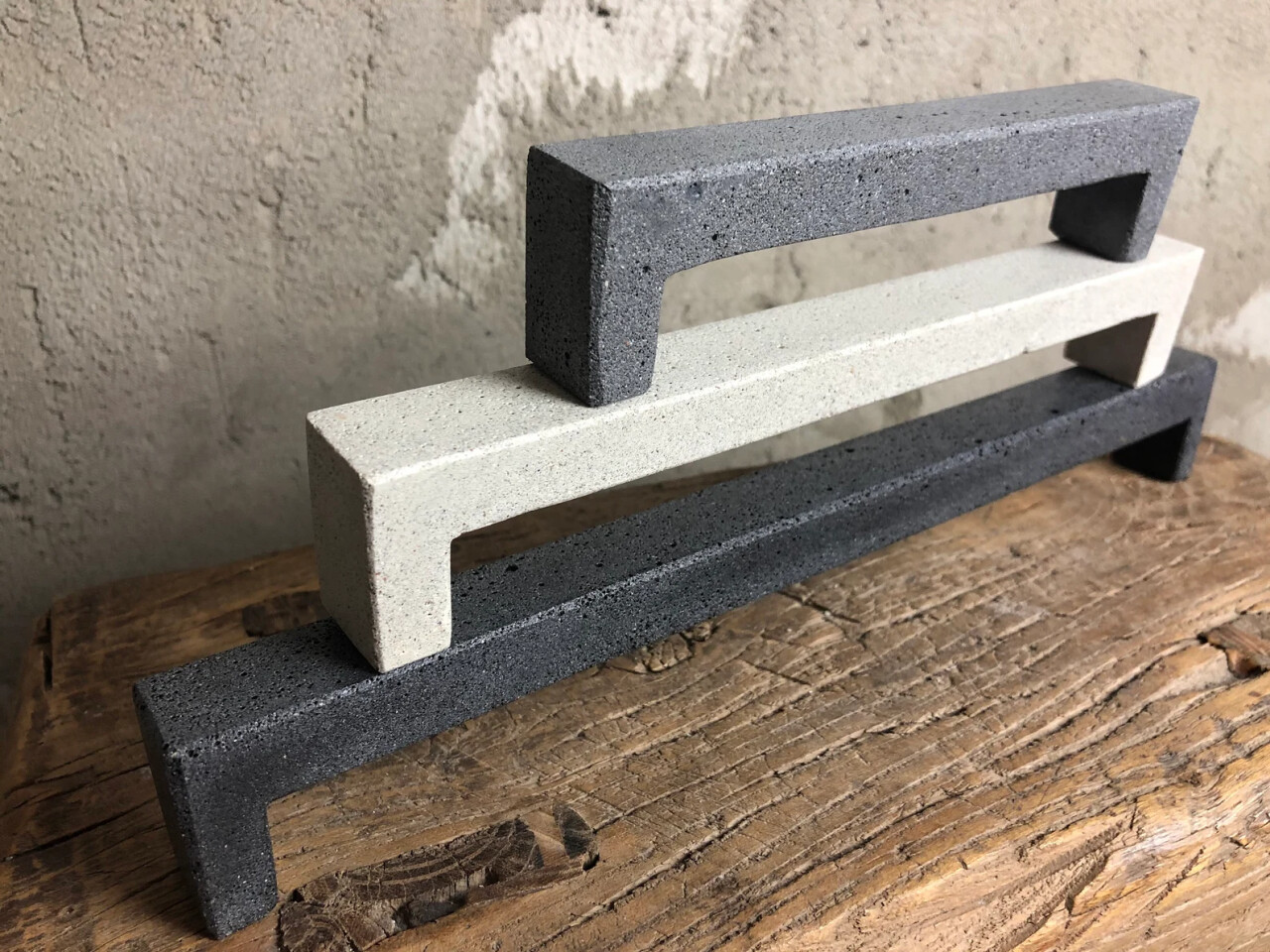 Betonové Úchytky Madla Ruční výroba - 130 mm